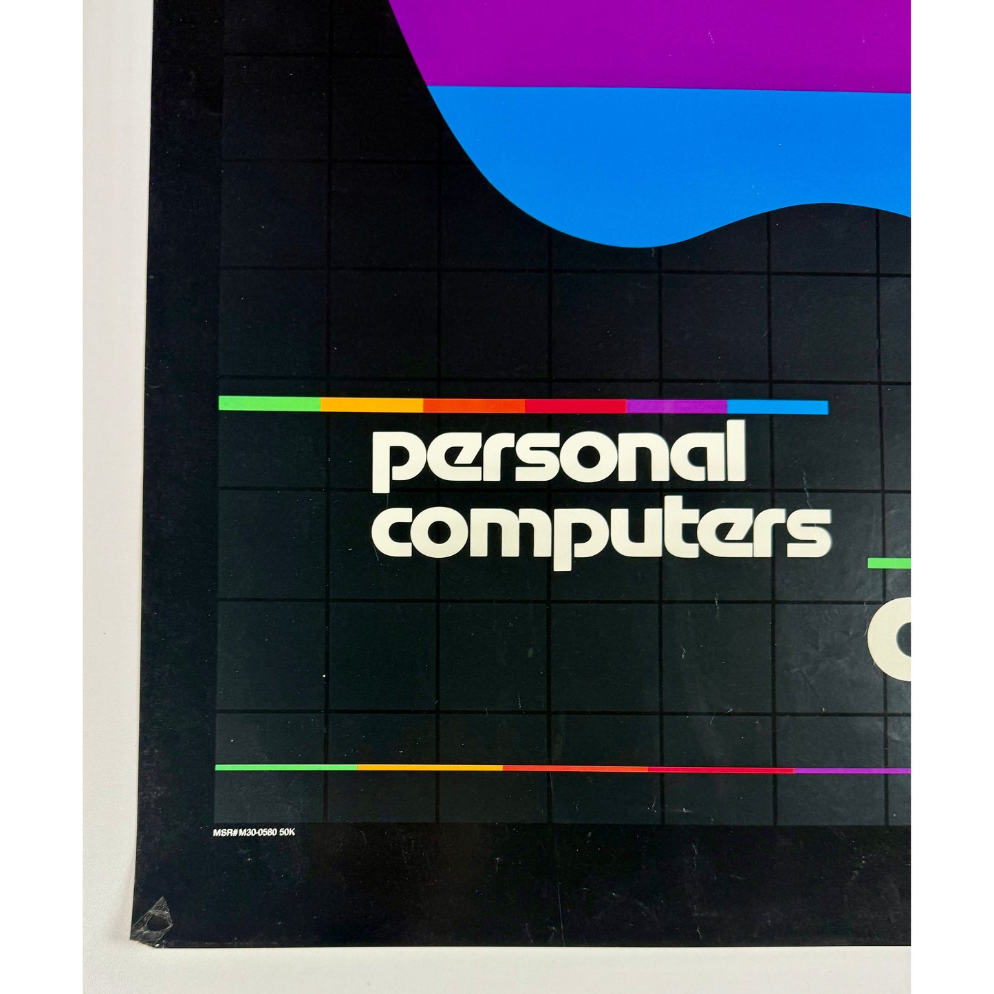 ORIGINAL POSTER - 1980 - APPLE PERSONAL COMPUTERS