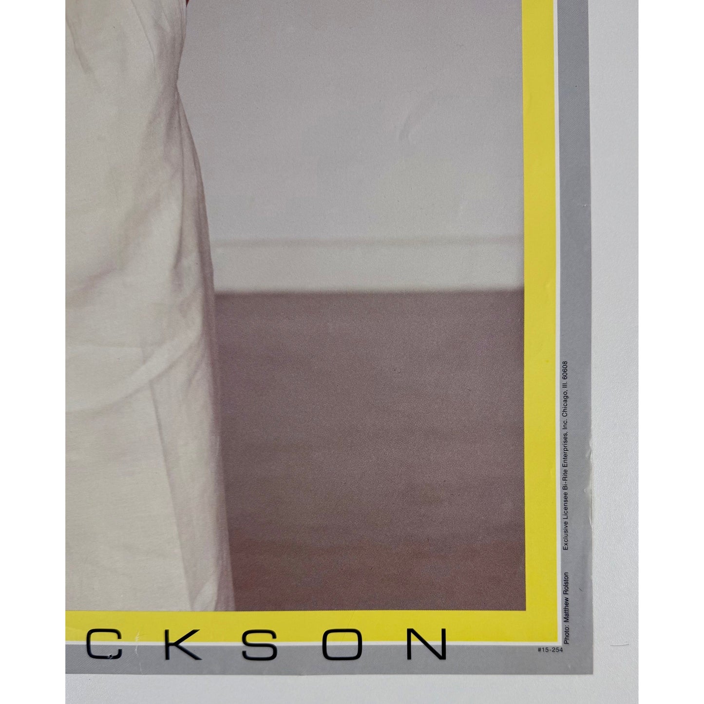 ORIGINAL POSTER - 1983 - MICHAEL JACKSON