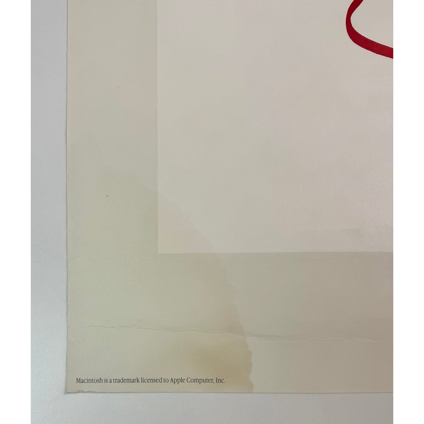 ORIGINAL POSTER - 1984 - PICASSO APPLE MACINTOSH