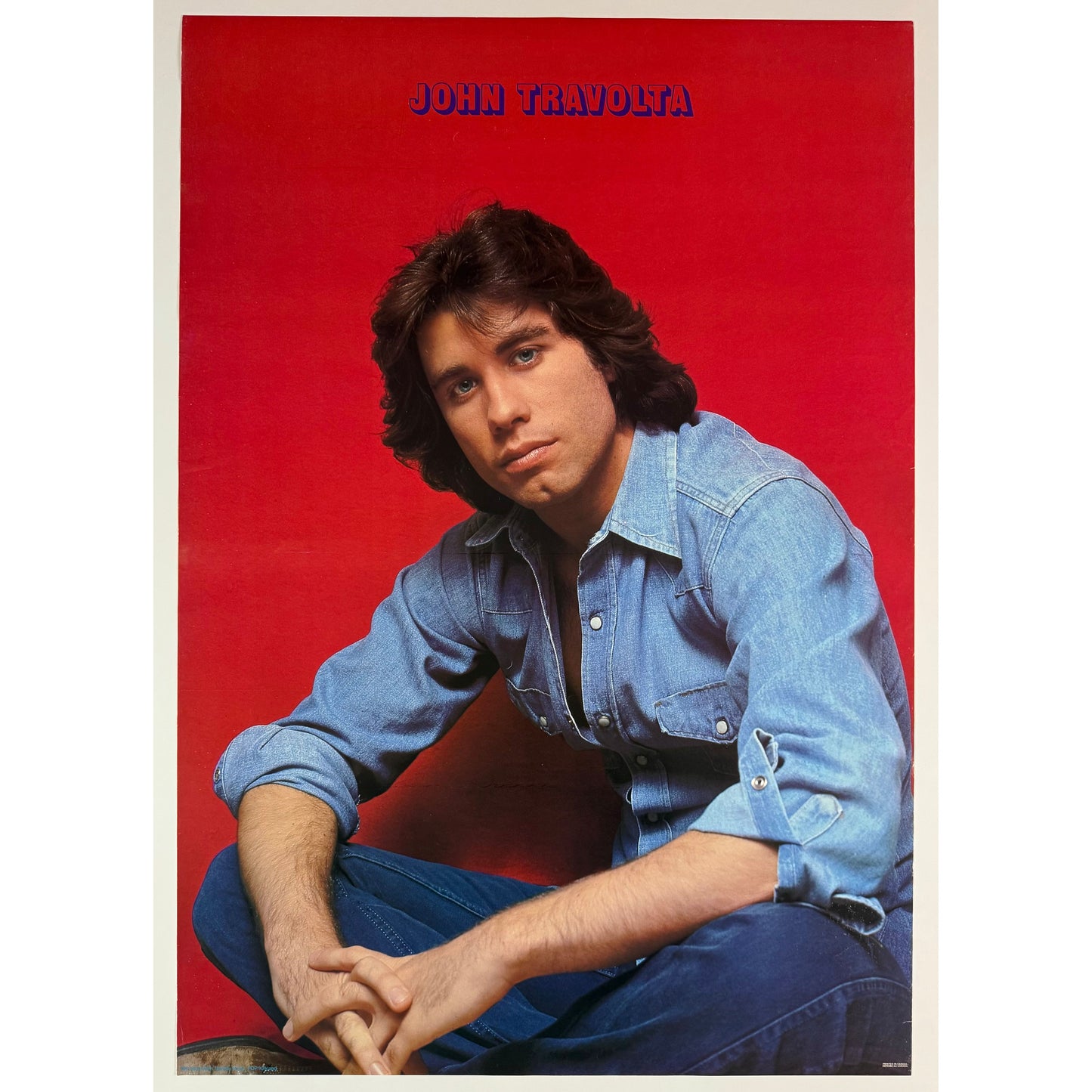 ORIGINAL POSTER - 1978 - JOHN TRAVOLTA