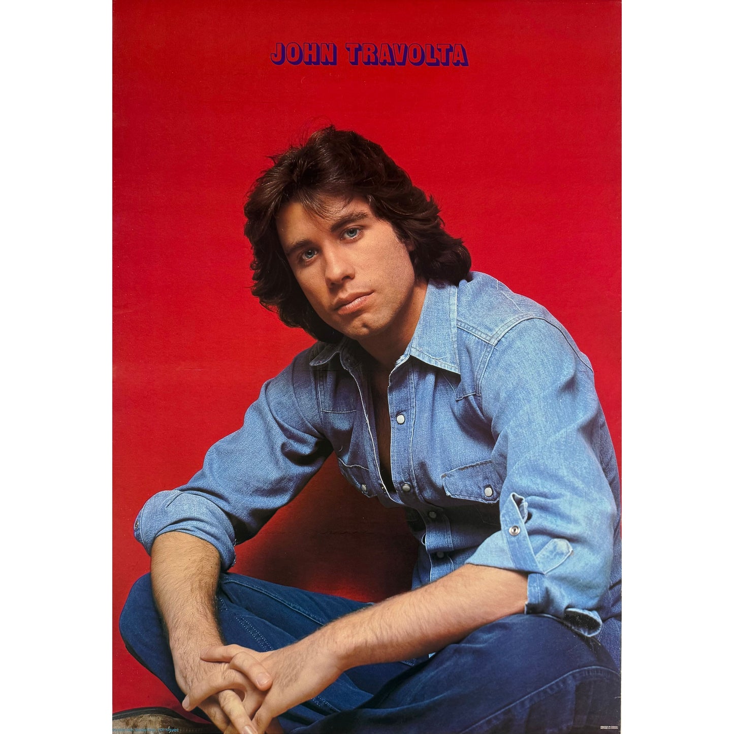 ORIGINAL POSTER - 1978 - JOHN TRAVOLTA