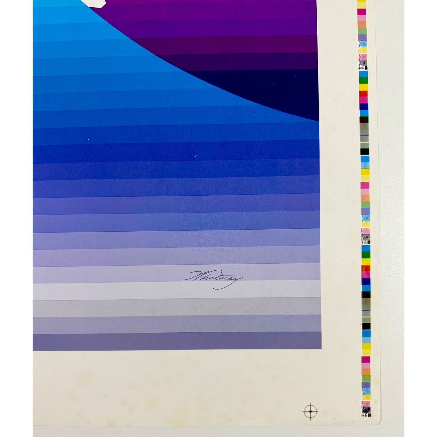 ORIGINAL POSTER - 1979 - LAKE PLACID 1980 XIII OLYMPIC WINTER GAMES (TEST PRINT)
