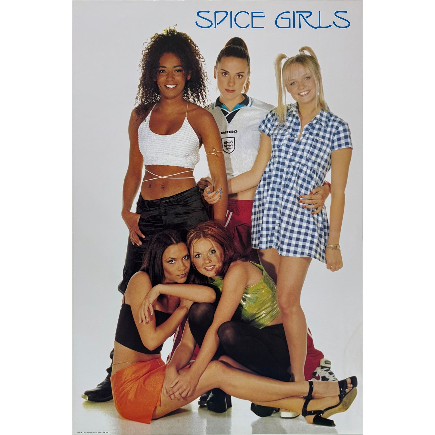 ORIGINAL POSTER - 1997 - SPICE GIRLS