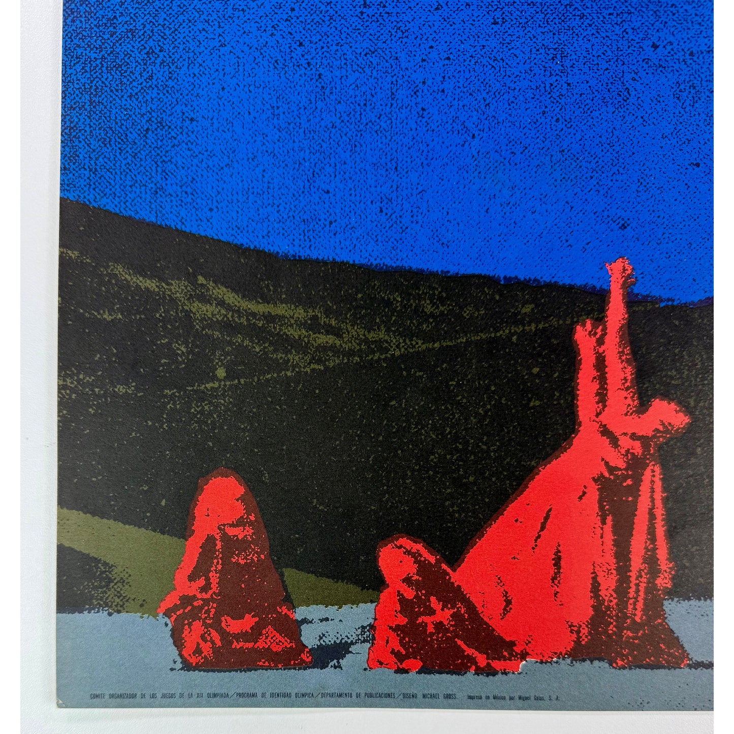 ORIGINAL POSTER – 1968 – GUANAJUATO 68 – PROGRAMA CULTURAL