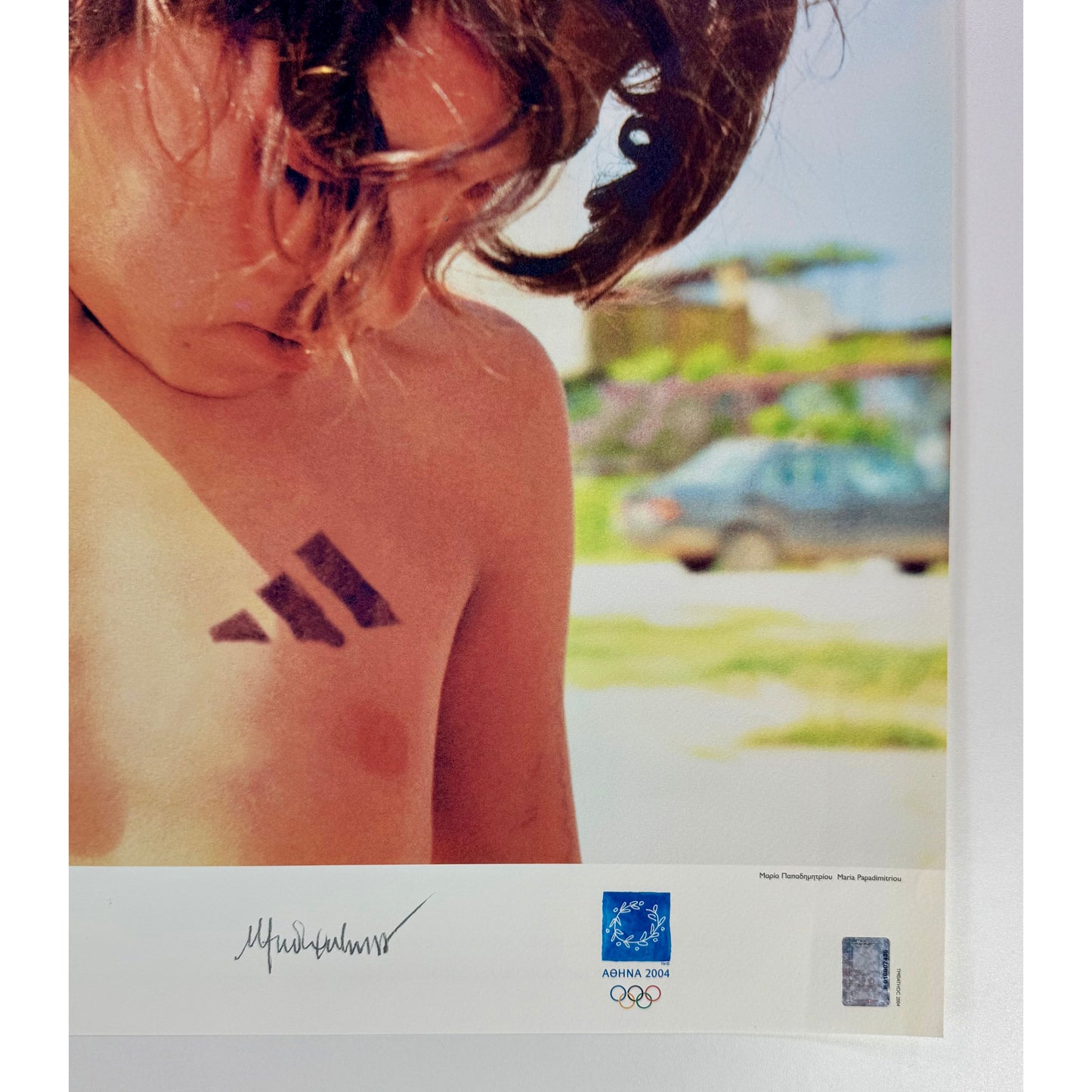 ORIGINAL POSTER – 2004 – ATHENS OLYMPICS (LIMITED EDITION, MARIA PAPADIMITRIOU)