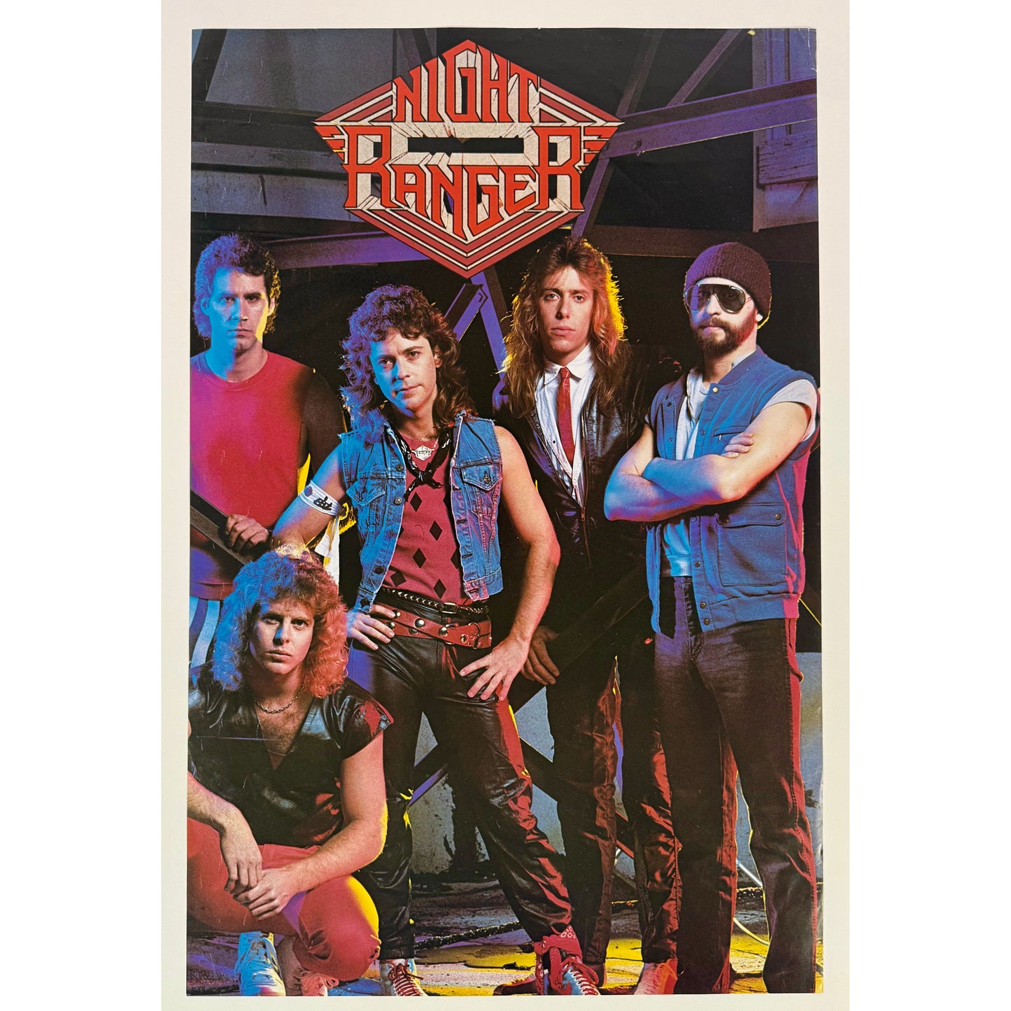 ORIGINAL POSTER - 1985 - NIGHT RANGER