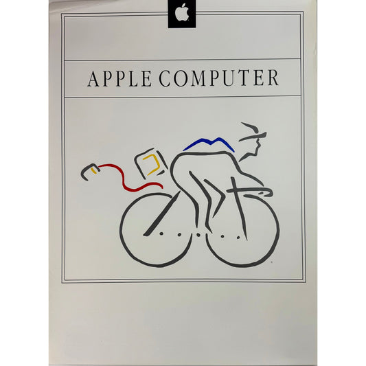ORIGINAL POSTER - 1980s - WHEELS FOR THE MIND (PICASSO) (APPLE COMPUTER)