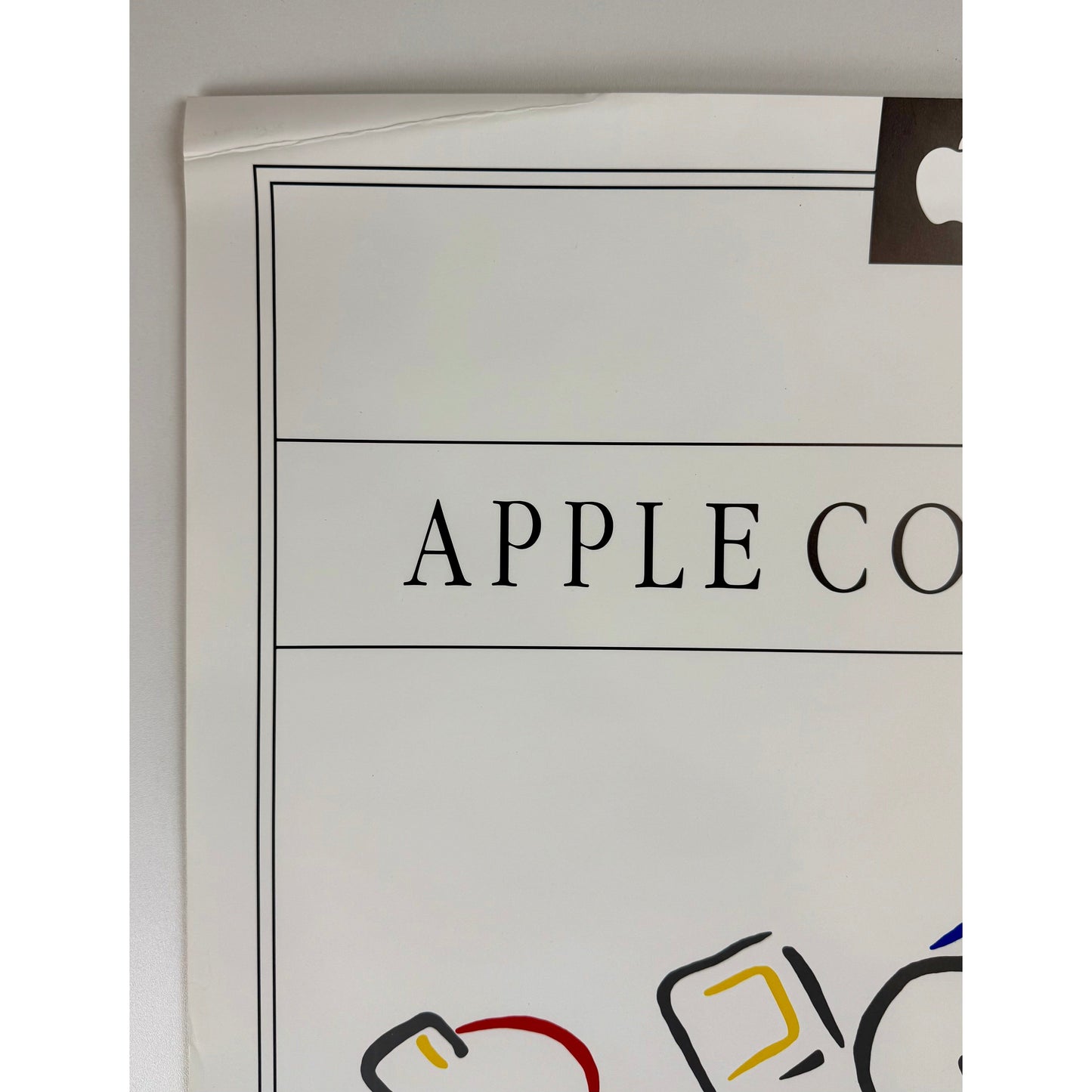 ORIGINAL POSTER - 1980s - WHEELS FOR THE MIND (PICASSO) (APPLE COMPUTER)