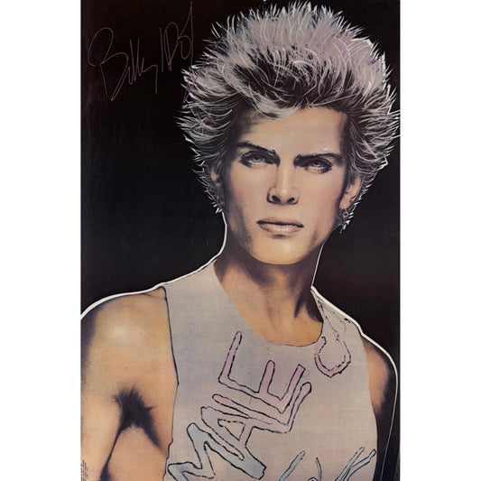 ORIGINAL POSTER - 1983 - BILLY IDOL
