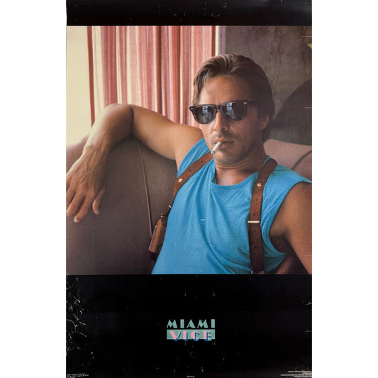 ORIGINAL POSTER - 1984 - MIAMI VICE (DON)