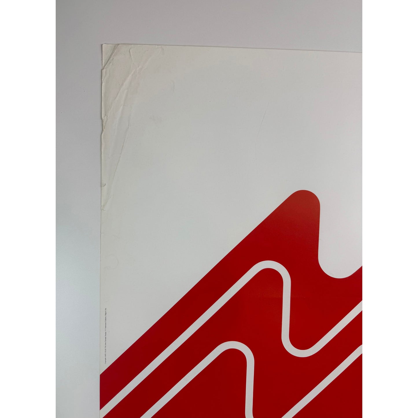 ORIGINAL POSTER - 1975 - INTERNATIONAL COMPETITIONS MONTREAL 1975