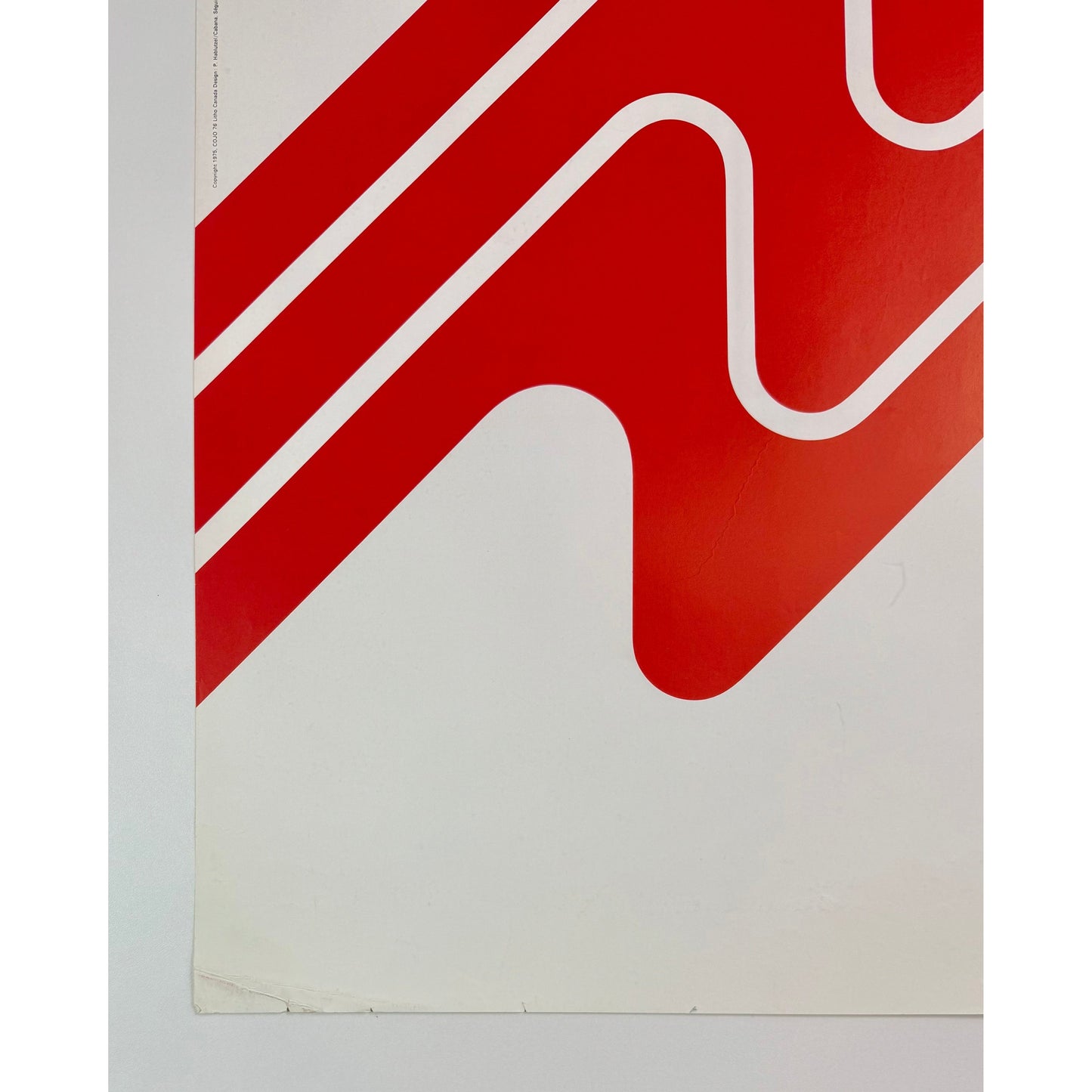 ORIGINAL POSTER - 1975 - INTERNATIONAL COMPETITIONS MONTREAL 1975