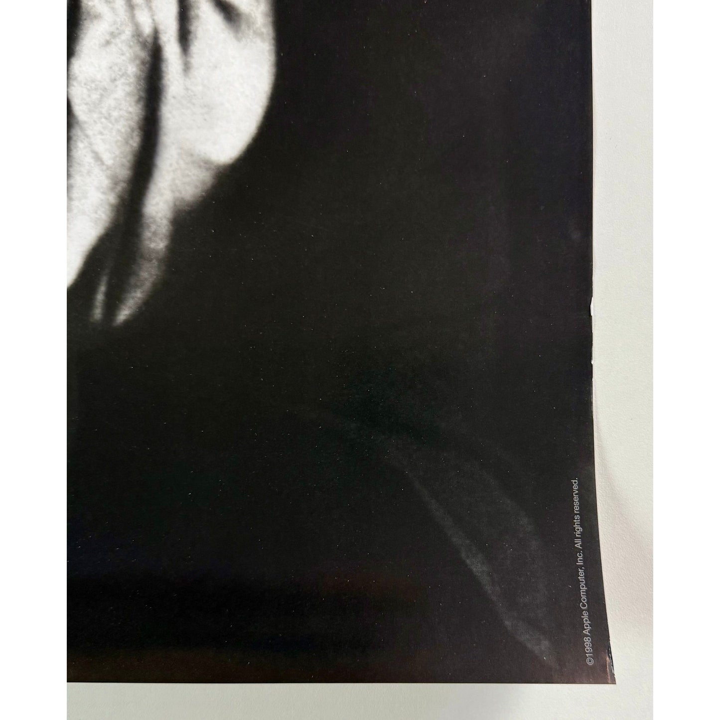 ORIGINAL POSTER - 1998 - APPLE THINK DIFFERENT (MILES DAVIS)
