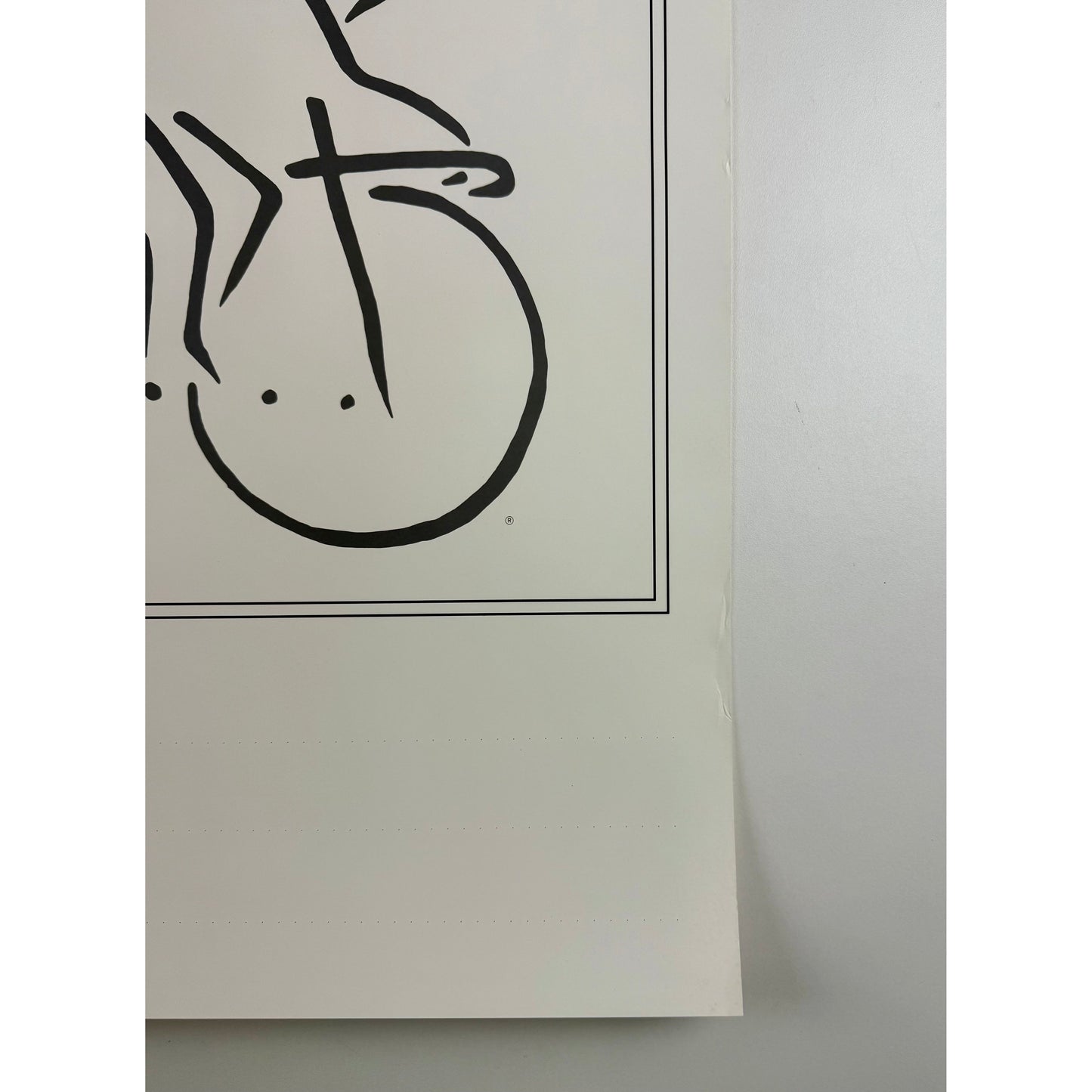 ORIGINAL POSTER - 1980s - WHEELS FOR THE MIND (PICASSO) (APPLE COMPUTER)