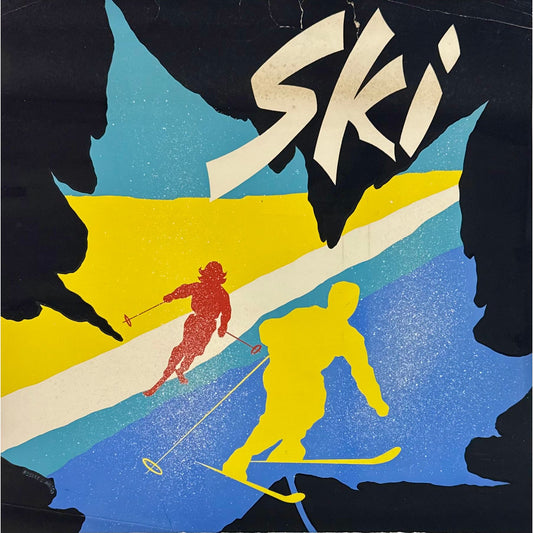 ORIGINAL POSTER - 1960s - SKI CANADA
