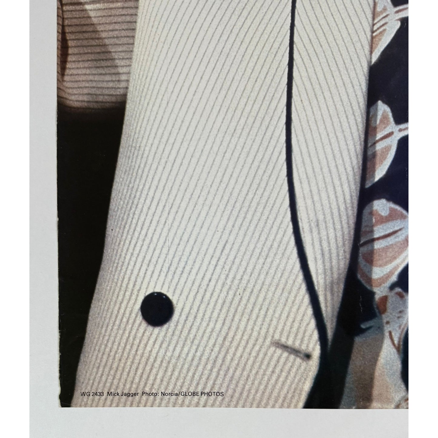 ORIGINAL POSTER - 1978 - MICK JAGGER