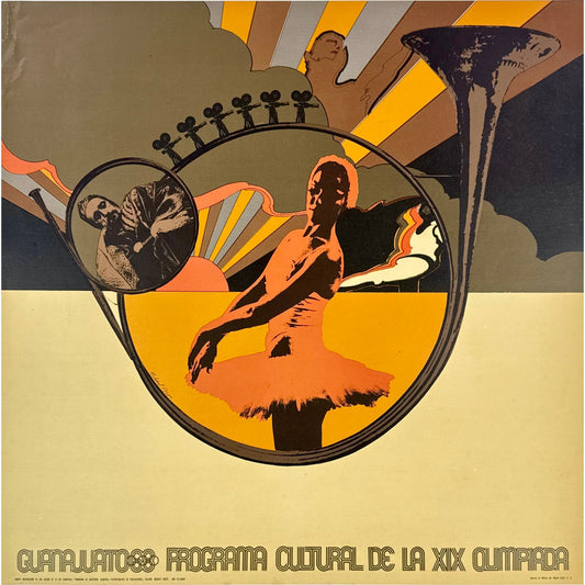 ORIGINAL POSTER – 1968 – GUANAJUATO 68 (BALLET)