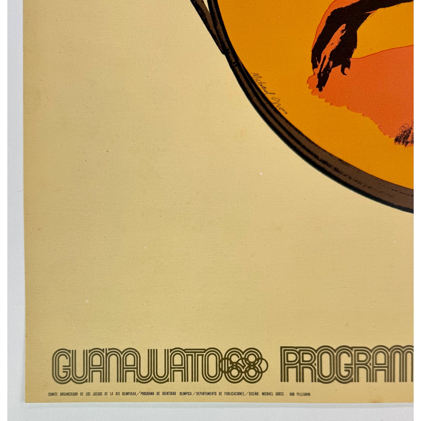 ORIGINAL POSTER – 1968 – GUANAJUATO 68 (BALLET)