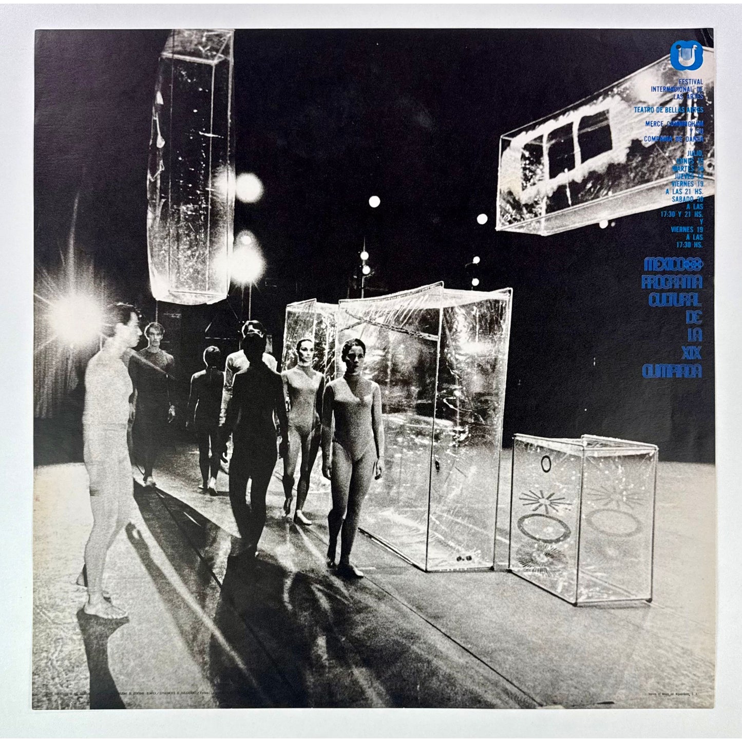 ORIGINAL POSTER – 1968 – MEXICO 68 – FESTIVAL INTERNACIONAL DE LAS ARTES