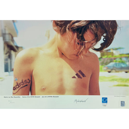 ORIGINAL POSTER – 2004 – ATHENS OLYMPICS (LIMITED EDITION, MARIA PAPADIMITRIOU)