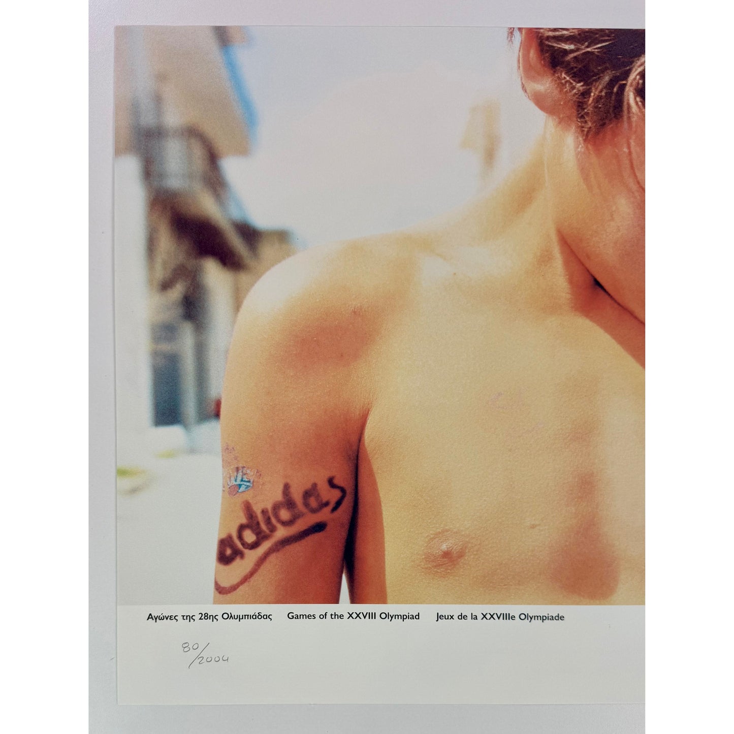 ORIGINAL POSTER – 2004 – ATHENS OLYMPICS (LIMITED EDITION, MARIA PAPADIMITRIOU)