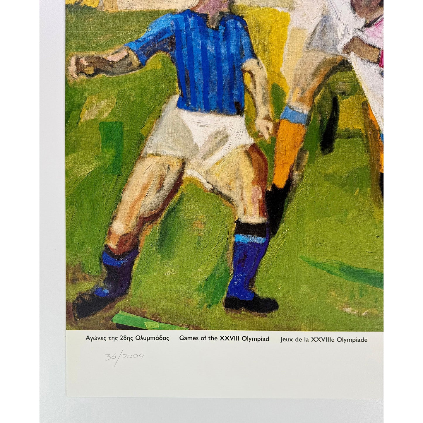 ORIGINAL POSTER – 2004 – ATHENS OLYMPICS (LIMITED EDITION, PANAGIOTIS TETSIS)