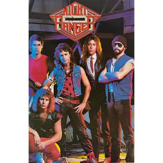 ORIGINAL POSTER - 1985 - NIGHT RANGER