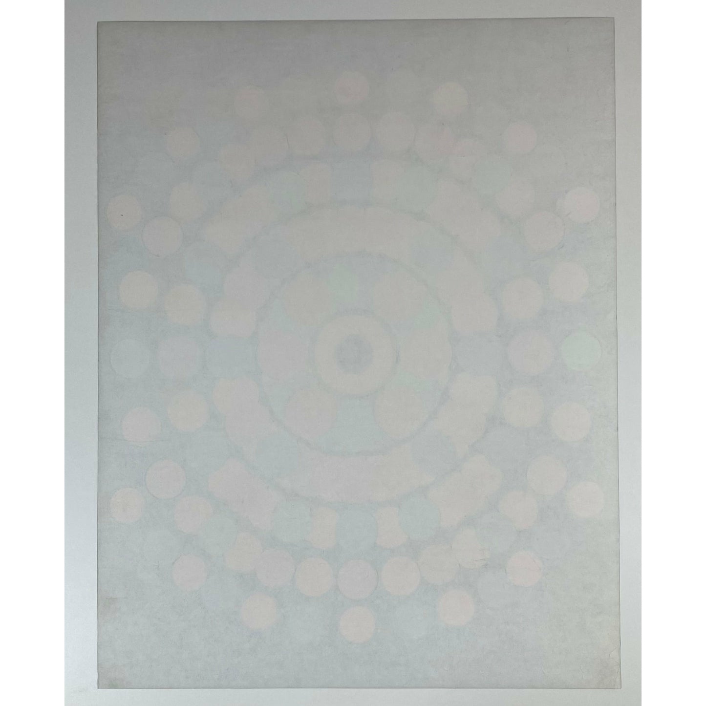 ORIGINAL POSTER - 1970 - BLACK LIGHT DOTS (SCREEN PRINTED)