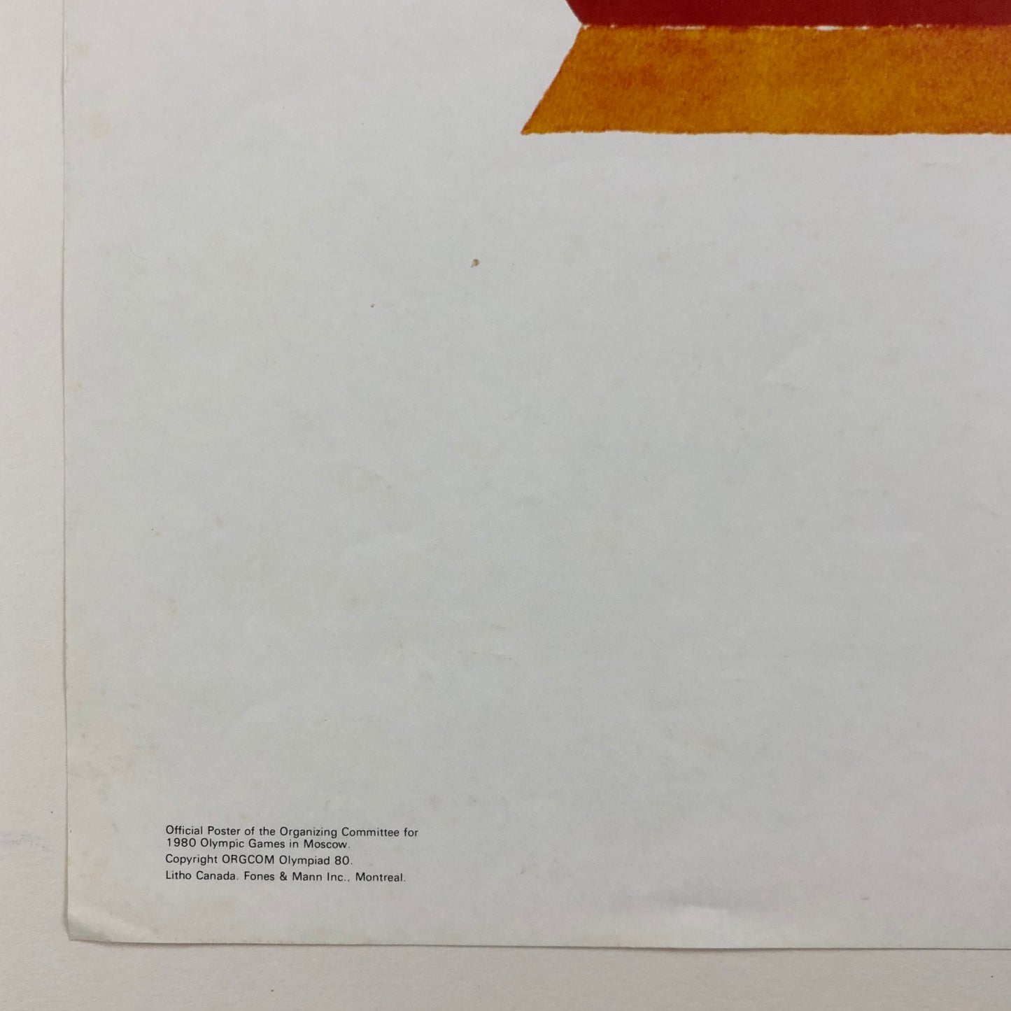 ORIGINAL POSTER - 1980 - RUSSIAN DOLLS MOSCOW 1980