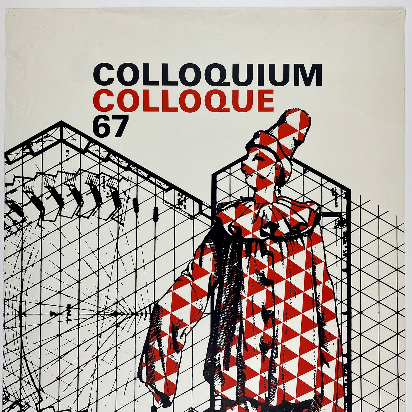 ORIGINAL POSTER - 1967 - COLLOQUIUM COLLOQUE 67